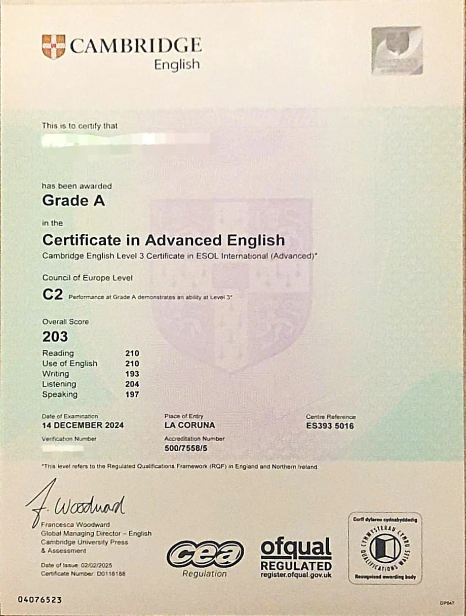 Certificado